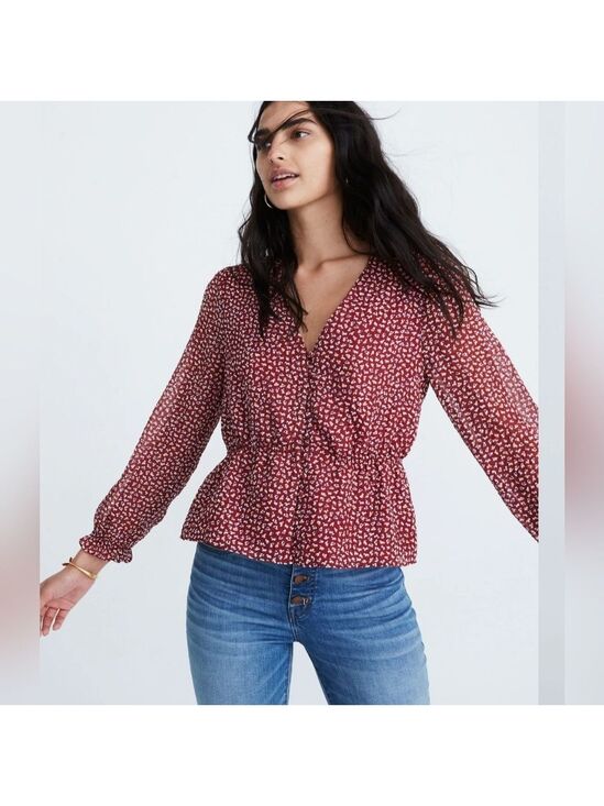 Madewell Tops - Madewell Overture Top in Ditsy Flowers